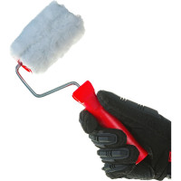 Малярный валик РемоКолор с рукояткой Меховой, ось 6мм, D48мм, 100мм, 04-2-003