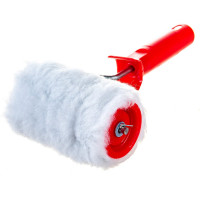 Малярный валик РемоКолор с рукояткой Меховой, ось 6мм, D48мм, 100мм, 04-2-003