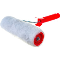 Малярный валик РемоКолор с рукояткой Меховой, ось 6мм, D48мм, 200мм, 04-2-001