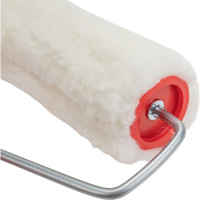 Малярный валик РемоКолор с рукояткой Ягнёнок, ось 6мм, D48мм, 200мм, 04-2-420