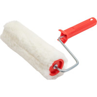 Малярный валик РемоКолор с рукояткой Ягнёнок, ось 6мм, D48мм, 200мм, 04-2-420