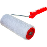 Малярный валик РемоКолор с рукояткой Велюр, ось 6мм, D48мм, 150мм, 04-2-304