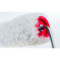 Малярный валик РемоКолор с рукояткой Ягнёнок, ось 6мм, D48мм, 250мм, 04-2-425