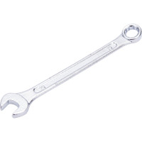 Гаечный ключ Ремоколор комбинированный, хромированный, 10мм, 43-3-810