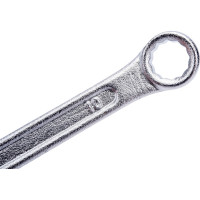 Гаечный ключ Ремоколор комбинированный, хромированный, 10мм, 43-3-810