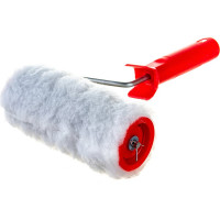 Малярный валик РемоКолор с рукояткой Меховой, ось 6мм, D48мм, 150мм, 04-2-000