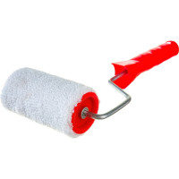 Малярный валик РемоКолор с рукояткой Велюр, ось 6мм, D48мм, 100мм, 04-2-303