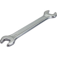 Гаечный ключ Ремоколор рожковый, хромированный, 8х9мм, 43-3-708