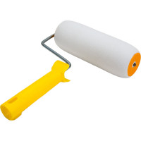 Малярный валик РемоКолор с рукояткой Мольтопрен, ось 6мм, D40мм, 180мм, 04-0-001