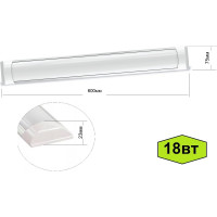 Светильник ECON LED 18W 6500K DPO 18DPO60002