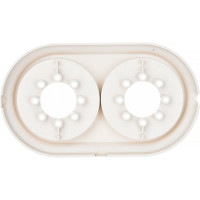 Рамка 2-местная Bylectrica, серия РЕТРО ЮЛИГ.735212.471 бежевый