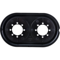 Рамка 2-местная Bylectrica, серия РЕТРО ЮЛИГ.735212.471, черный