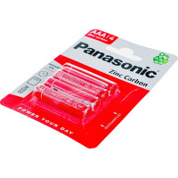 Батарейка Panasonic R03 Zinc Carbon BL4 182