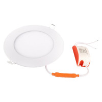 Светодиодный светильник Jazzway PPL-R WH 12Вт 6500К IP40 d170мм ДВО встраиваемый ультратонкий круглый 5008564A