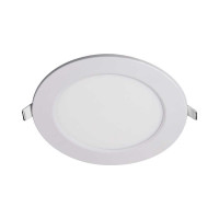 Светодиодный светильник Jazzway PPL-R WH 9Вт 4000К IP40 d145мм ДВО встраиваемый ультратонкий круглый 5008502A