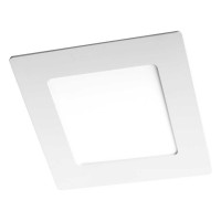 Светодиодный светильник Jazzway PPL-S WH 6Вт 6500К IP40 120мм ДВО встраиваемый ультратонкий квадрат 5008243A