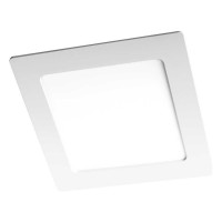 Светодиодный светильник Jazzway PPL-S WH 12Вт 6500К IP40 170мм ДВО встраиваемый ультратонкий квадрат 5008366A