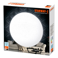 Светодиодный светильник Jazzway декоративный PPB Starway-2 32Вт 6500К IP20 d320х60 настенно-потолочный бытовой 5030961