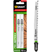 Пилка по дереву T234X HCS Standart 92 мм для лобзика GRAFF 131392