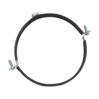 Сантехнический хомут для труб с гайкой СВК 6 М10 155-162 SVK-Fe150М10 Н0000025110