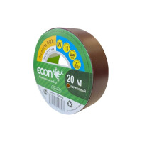 Изолента ECON 19/20/0,13, коричневый 19201308