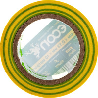 Изолента ECON 15/10/0,13, жёлто-зелёный 15101305