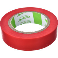 Изолента ECON 15/10/0,13, красный 15101303