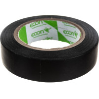 Изолента ECON 15/10/0,13, черный 15101301