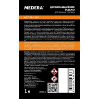 Деревозащитное масло для банных полков MEDERA 180 готовый состав, 1 л 2013-1