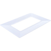 Декоративная рамка Bylectrica накладка под выключатель, белая, ЮЛИГ.735212.421