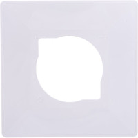 Декоративная рамка Bylectrica накладка под выключатель белая, ЮЛИГ.735212.410