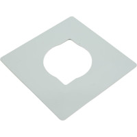 Декоративная рамка Bylectrica накладка под выключатель, светло-серый, ЮЛИГ.735212.410 с/серый