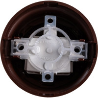 Розетка Bylectrica РА16-0205 1-местная без заз. со шторк. 16А ОУ, серия РЕТРО, коричневый