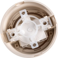 Розетка Bylectrica РА16-0205 1-местная без заз. со шторк. 16А ОУ, серия РЕТРО, бежевый