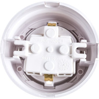 Розетка Bylectrica РА16-0206 1-местная с заз. контактом, со шторками 16А ОУ, серия РЕТРО