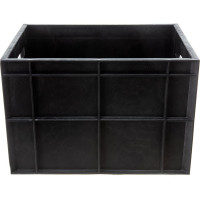 Ящик Тара.ру п/э 400x300x280 Фин-Пак цв. чёрный 22382