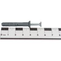 Дюбель-гвоздь Госкреп 6х40 потайной, ПП (10 шт) 4-0012720