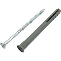 Дюбель-гвоздь Госкреп 8х80 потайной, ПП (10 шт) 4-0012880