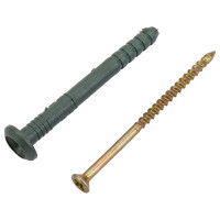 Дюбель-гвоздь Госкреп 6х60 гриб, ПП, (14 шт) 4-0012750