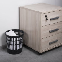 Сетчатая корзина для бумаг STAFF Basic 9 л черная 237915