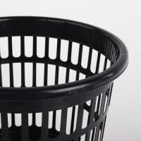 Сетчатая корзина для бумаг STAFF Basic 9 л черная 237915