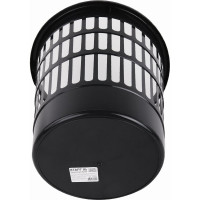 Сетчатая корзина для бумаг STAFF Basic 9 л черная 237915