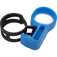 Пружинный хомут MUBEA 19х12 черный с чекой, FBS, Германия 19012000035