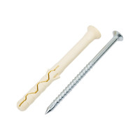 Дюбель-гвоздь Bullit потай, 8x80 6 шт 14-0013870