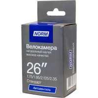 Велосипедная камера NORM 26" Стандарт HP-26-2125-235