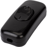 Выключатель Bylectrica на шнуре, серия Прочие изделия, черный, ВШ11 6-003 ч