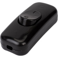 Выключатель Bylectrica на шнуре, серия Прочие изделия, черный, ВШ11 6-003 ч