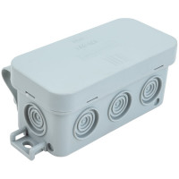Монтажная коробка BYLECTRICA ОП серая IP54 разм. 90х43х39 КМ-291