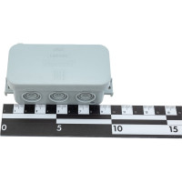 Монтажная коробка BYLECTRICA ОП серая IP54 разм. 90х43х39 КМ-291