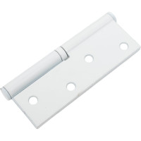 Стальная петля MORELLI MSD 100х70х2.5 W L левая, цвет белый 9012686